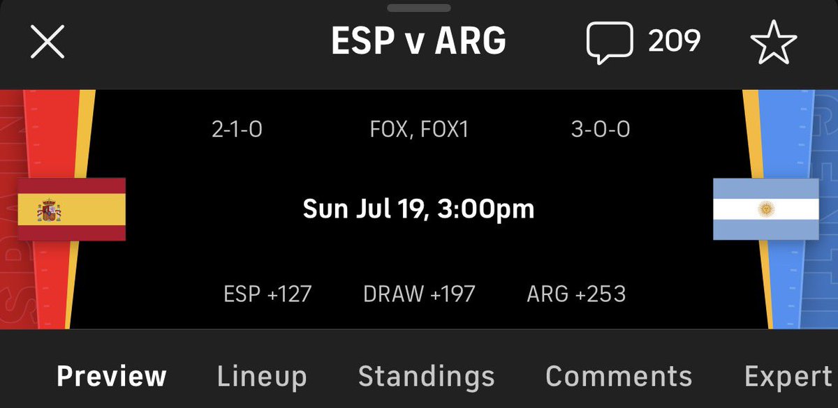 ParlaySquared's tweet photo. 🏆 WORLD CUP PLAY OF THE DAY

My BOT will send to everyone who 𝗟𝗜𝗞𝗘𝗦 + 𝗖𝗢𝗠𝗠𝗘𝗡𝗧𝗦 🤖 (must be following!)

𝗜 𝟭𝟬𝟬% 𝗚𝗨𝗔𝗥𝗔𝗡𝗧𝗘𝗘 𝗧𝗛𝗜𝗦 𝗪𝗜𝗟𝗟 𝗖𝗔𝗦𝗛✅ https://t.co/0tJkH93SsA