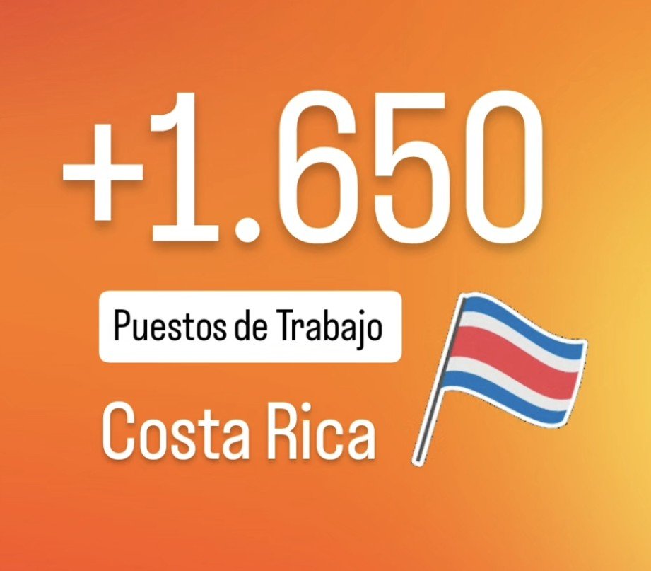 danielsuchar's tweet photo. #Empleo #Trabajo #DomingosDeEmpleo #CostaRica #EmpleoCR #TrabajoCR
Buscando Brete Costa Rica
En mi IG (HISTORIAS)
https://t.co/YdkpEiRpGh
En mi FB ( MURO PRINCIPAL)
https://t.co/fMxQGfeyEE https://t.co/bLmRKDzwRE