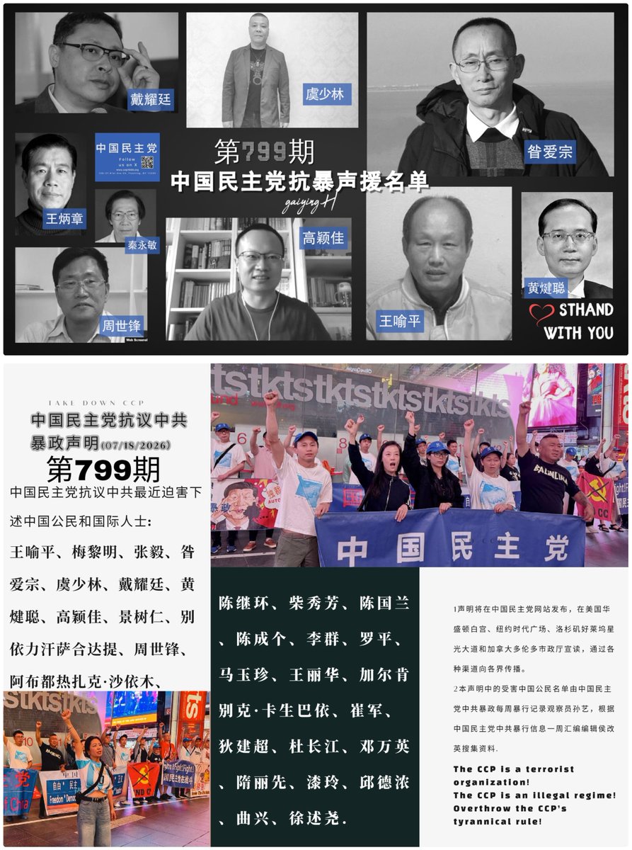 中国民主党全国委员会(纽约) tweet media