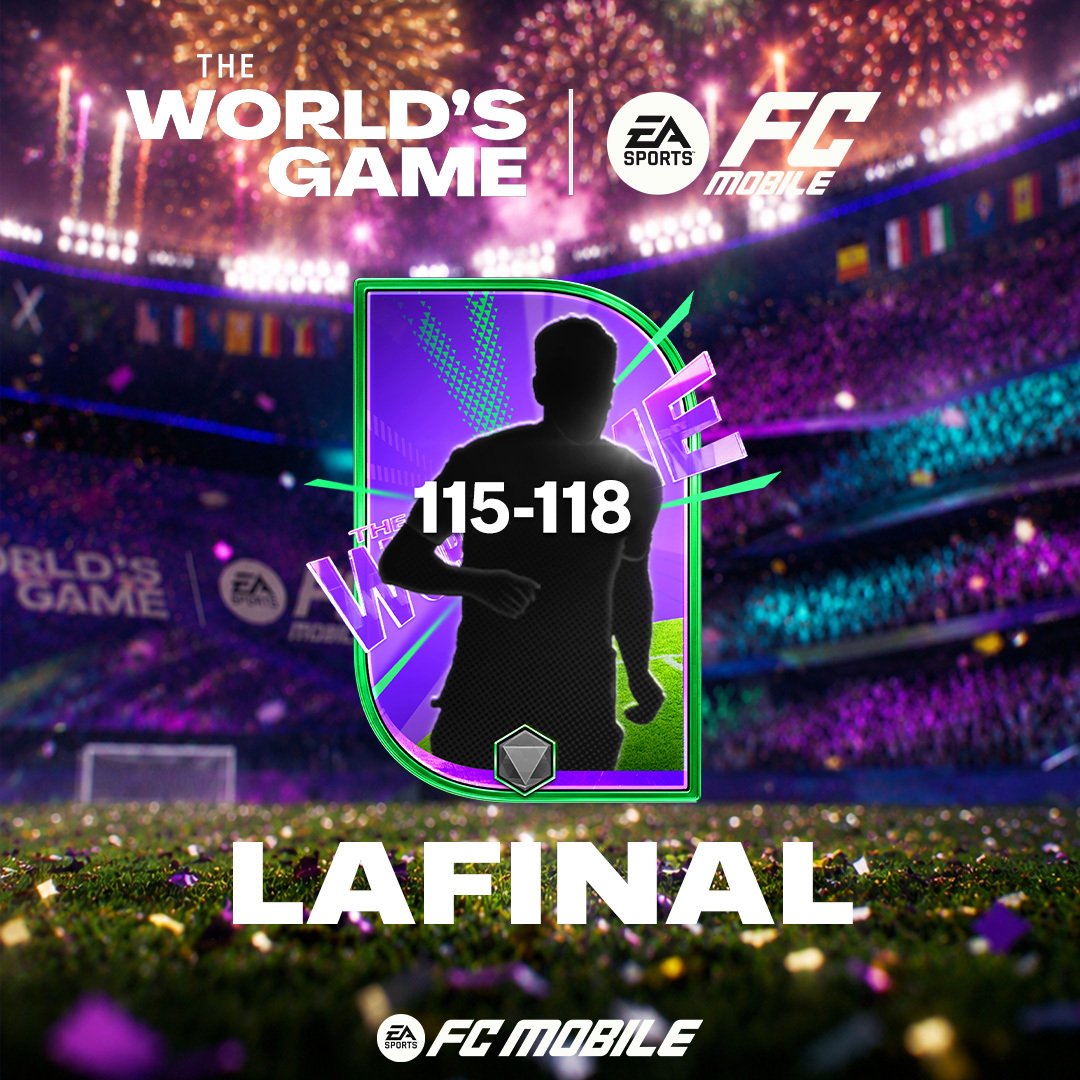 SlowVeni's tweet photo. New Code FC MOBILE 26
LAFINAL
Redeem Here : https://t.co/jOnQgl0o3a https://t.co/D3kKeSYfbo
