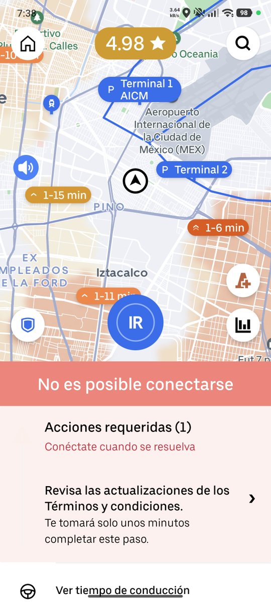 ange19bar's tweet photo. @Uber_Support más de 9 horas y aún no tengo respuesta de soporte.
Ayudenme por favor, no quiero darme de baja del IMSS.
No puedo conectarme a la aplicación.
Ayuda, quiero volver a recibir viajes. https://t.co/quso8naZQk
