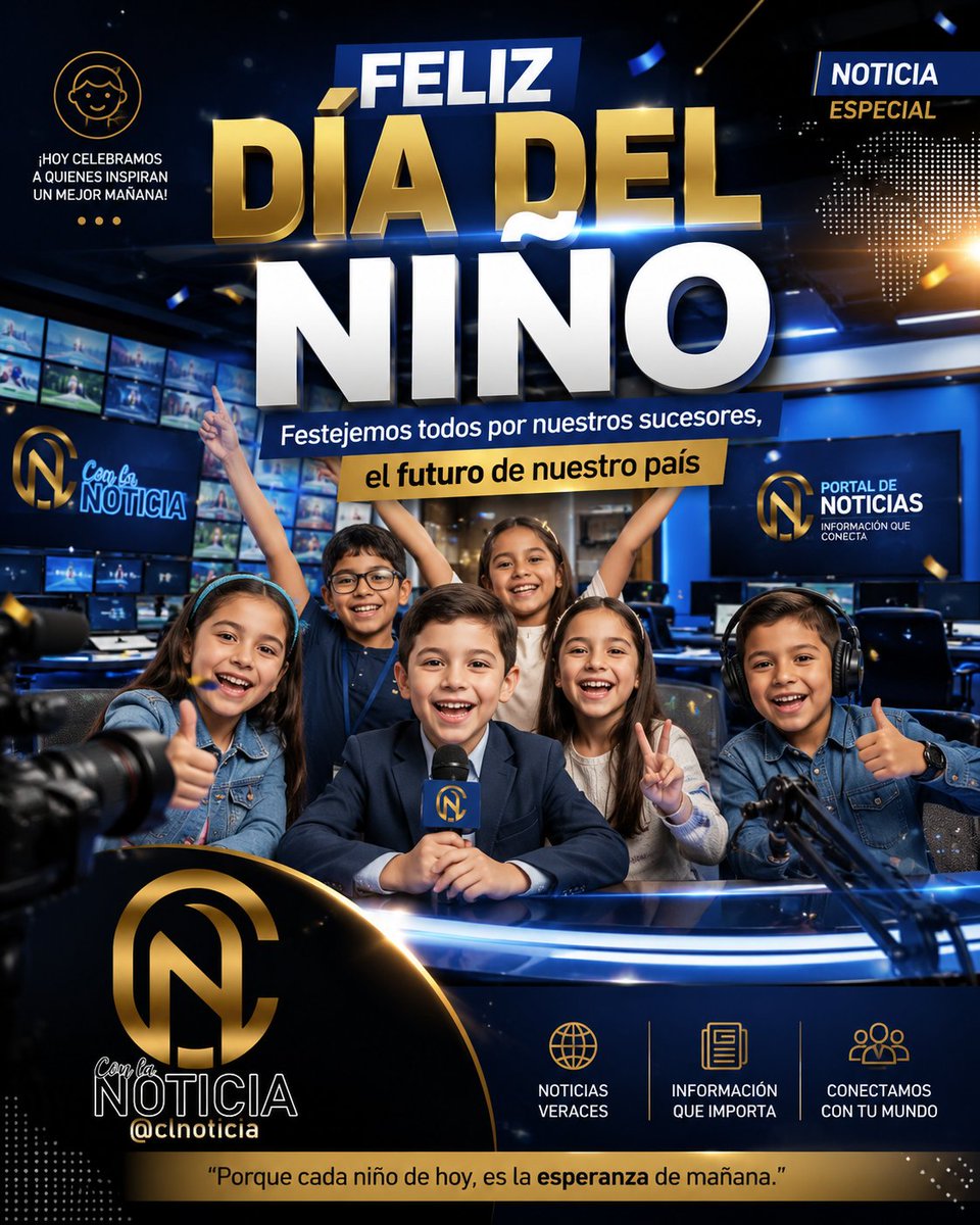 clnoticiave's tweet photo. #conlanoticia #DiaDelNiño #DiaDelNiñoVenezuela #PlanesConNiños #NoticiasVenezuela https://t.co/zgATLKQCa9