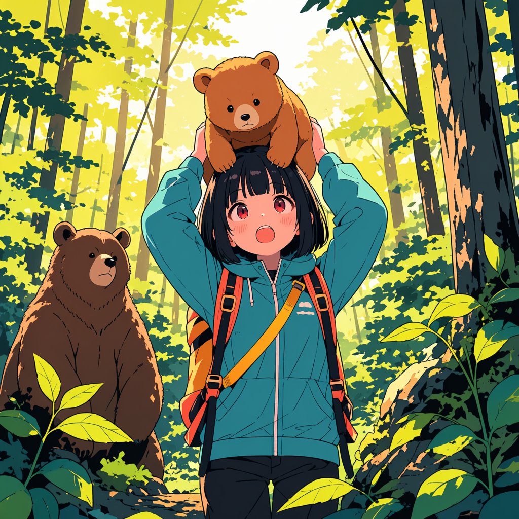 anima このクマかわいいー 『『『うしろ～うしろ～』』』