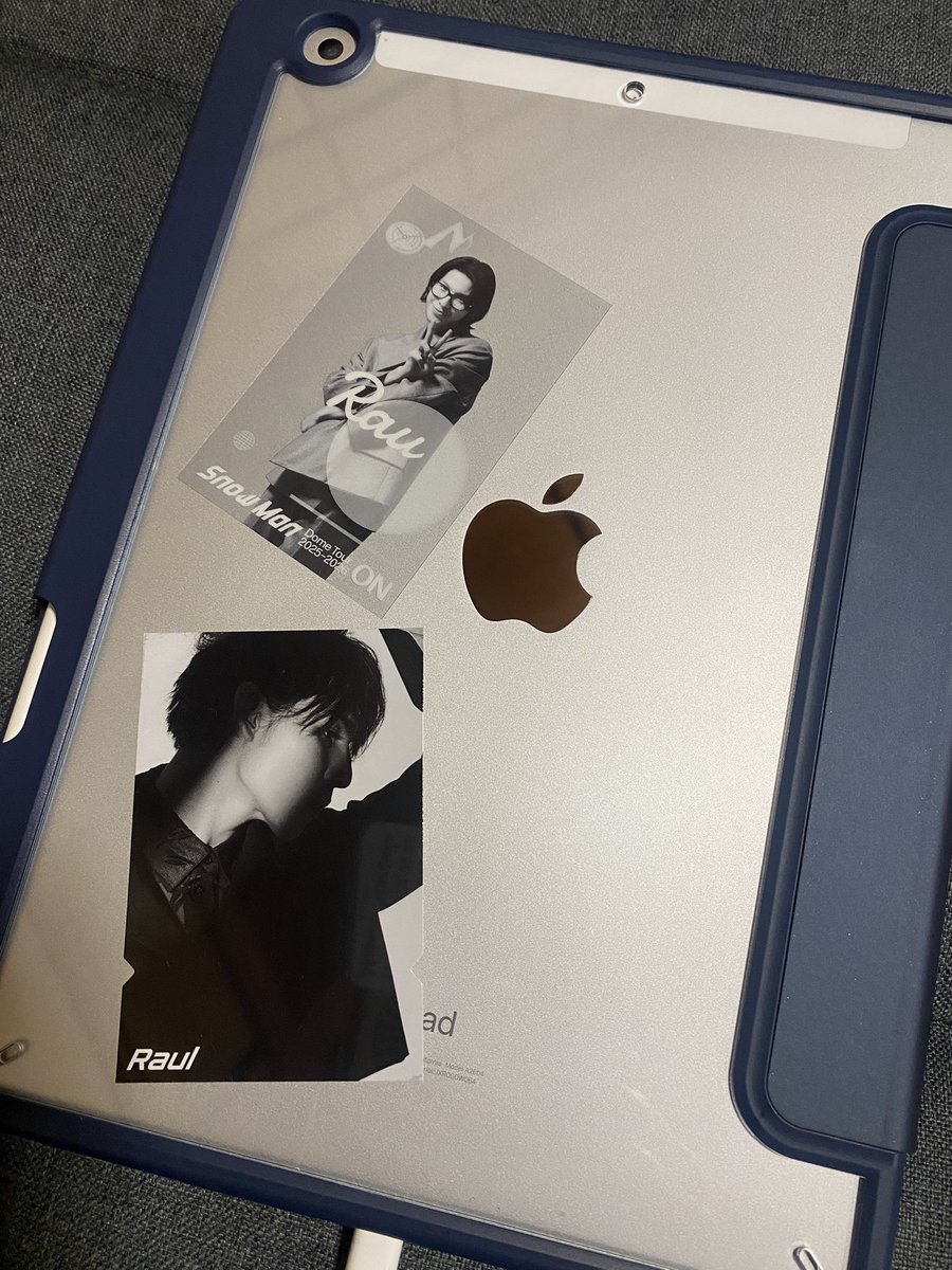 anan_hadaka's tweet photo. やっと届いた〜😭
iPadの裏のラウが増えてく🤍 https://t.co/DRDckF2CMQ