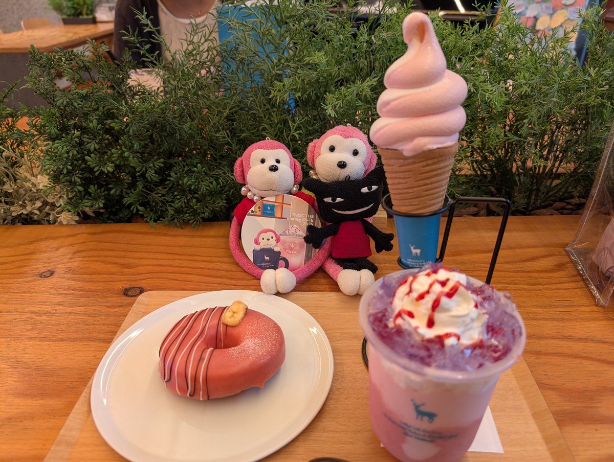 marakasu45u_tan's tweet photo. コラボカフェ行ってきました🐒✨️ https://t.co/18oXFsngLo