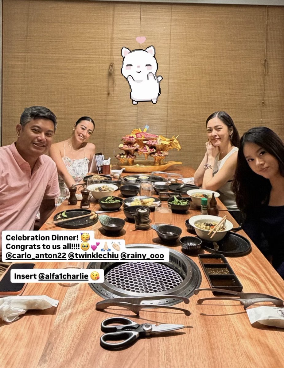 SUNxTEA's tweet photo. Wishing you a wonderful dinner with Sissy Twinks and congratulations on the success of HOLB Zamboanga!✨🐰💞🌸 @prinsesachinita 

📌 https://t.co/yEeE1vGrO3 https://t.co/7rc2Hi4mbj