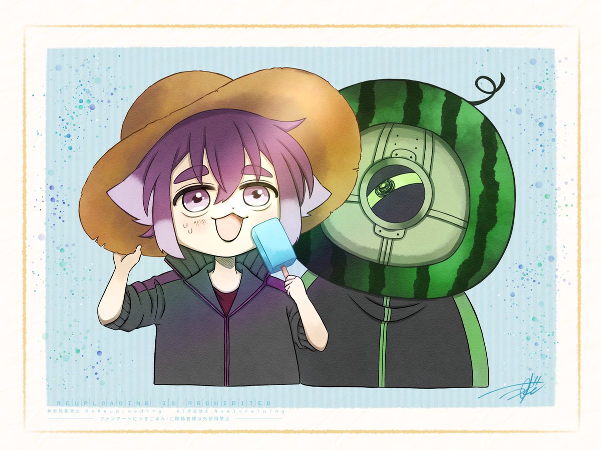 ___suzume07's tweet photo. 夏はじまったね🍉✨ https://t.co/v5sI3LHXH4