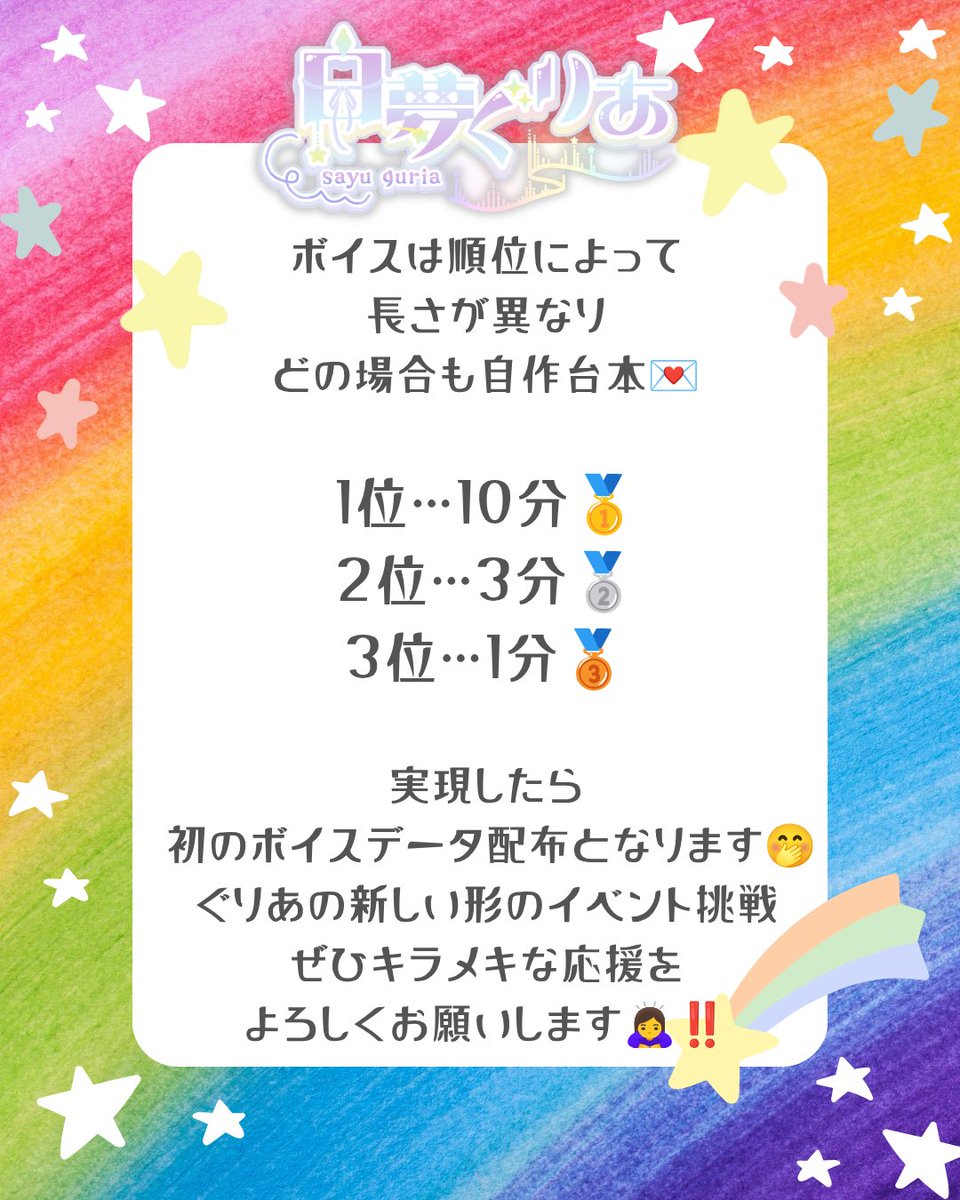 sayuguria_v's tweet photo. 内容そのままですが画像にしました！ https://t.co/YtcfTuuMjs