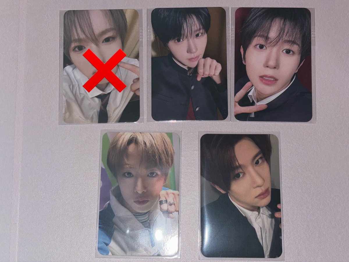 00_glxhal's tweet photo. NCTWISH NCT WISH ウィシ YO-I-DON BOY MEETS GIRL トレカ 交換

譲 シオン ユウシ ジェヒ リョウ

求 リク  ユウシ 同種

郵送希望です📮𓈒𓂂𓏸

条件合う方気軽にリプお願いいたします🙇‍♀️

 #NCTWISH https://t.co/b4tUcp7zND