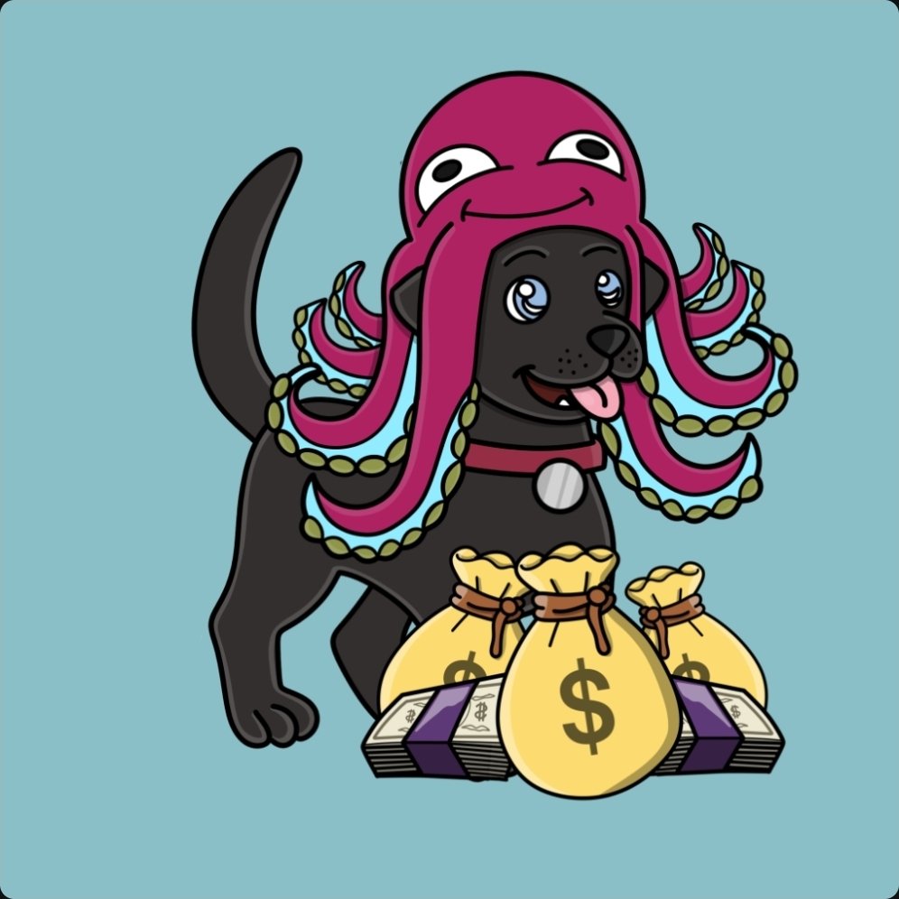 GummieD's tweet photo. $Choctopus still holding an excellent floor here. Amazing to see this community show up daily for 18 months straight and not give up. 

Shows you what real bagworking looks like. 

This little bagwork nft is one of my favorites :) https://t.co/FdsBqTlqwB