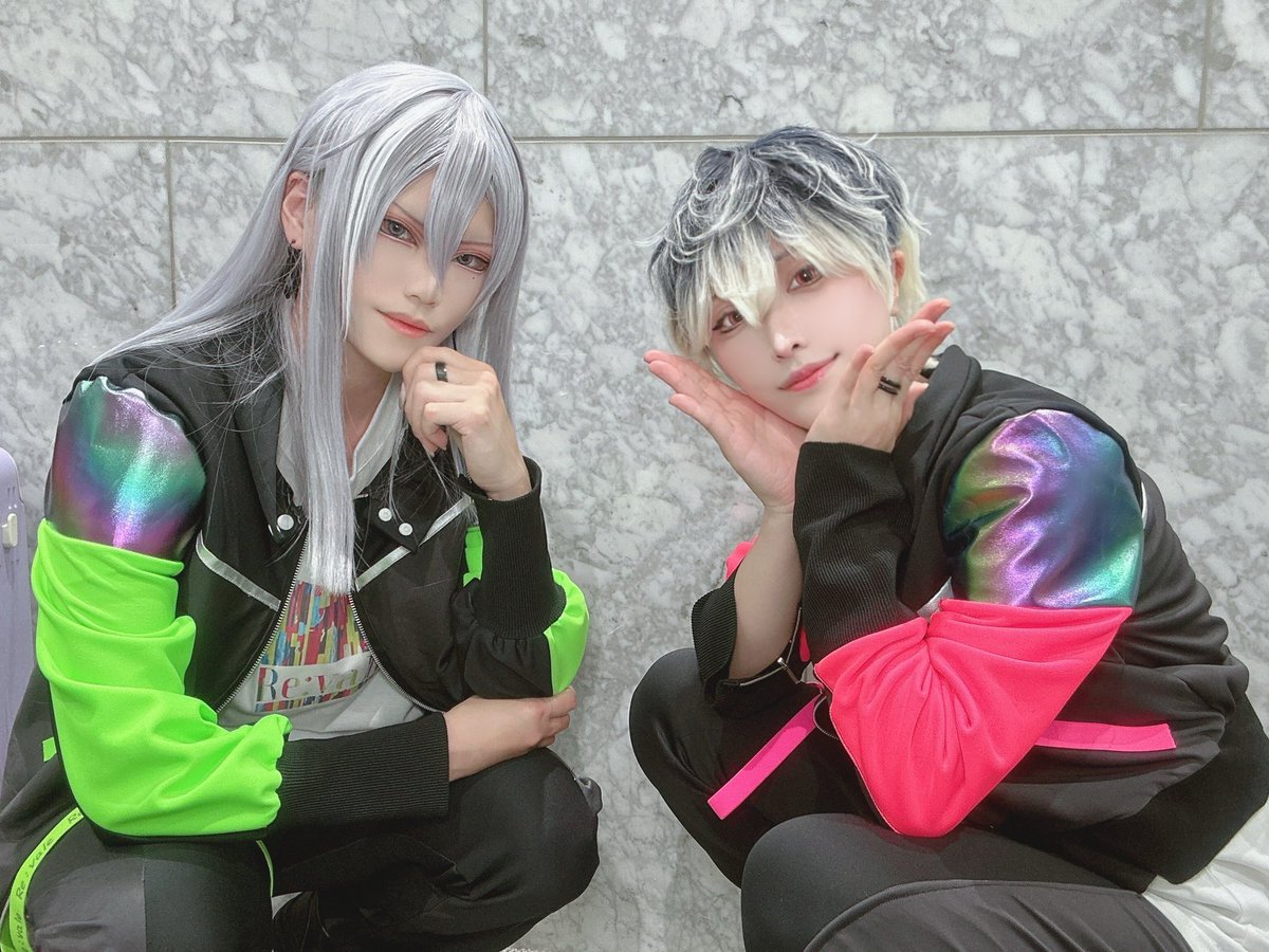 lokusuke_1019's tweet photo. きのう！！
嶋さんとTFTアコスタ✌️
夏のコスプレに限界を感じたけどツーショ全部可愛くて満足です☺️♥️
写真間違えたので上げ直し✊ https://t.co/ODI8FYgNEn