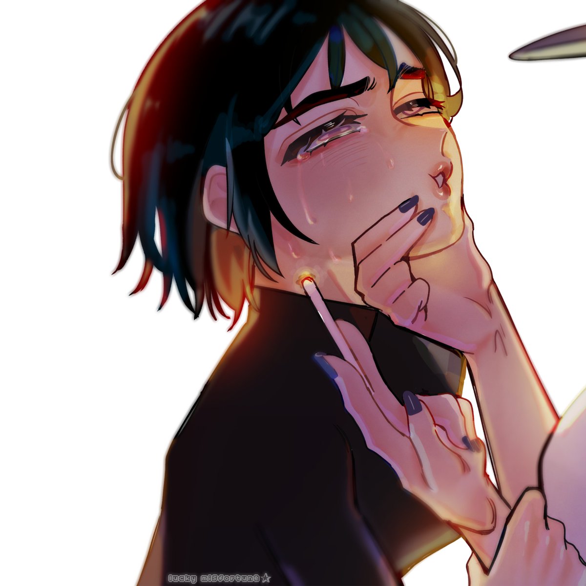 luckymisfxrtune's tweet photo. "burn me with your cigarette and lick it clean"
i lost the tweet asdfasdf but it's what i've been thinking about all afternoon https://t.co/hdft19aKhU