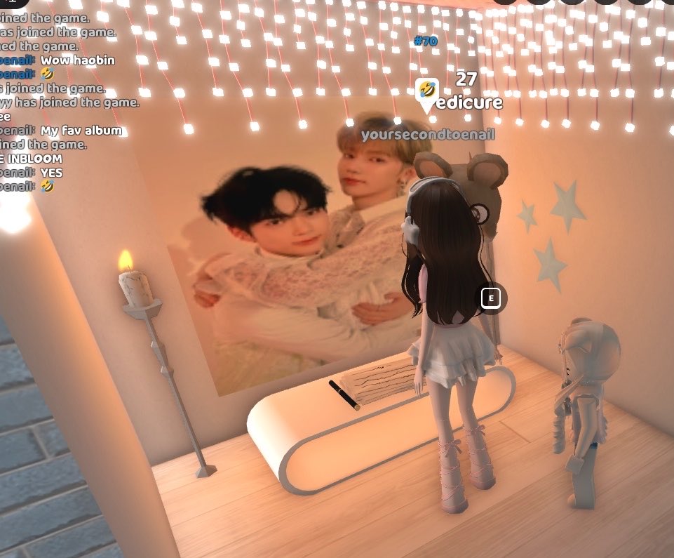 femboyhao's tweet photo. met a zerose in roblox and she liked my haobin poster https://t.co/iebXmI1elA