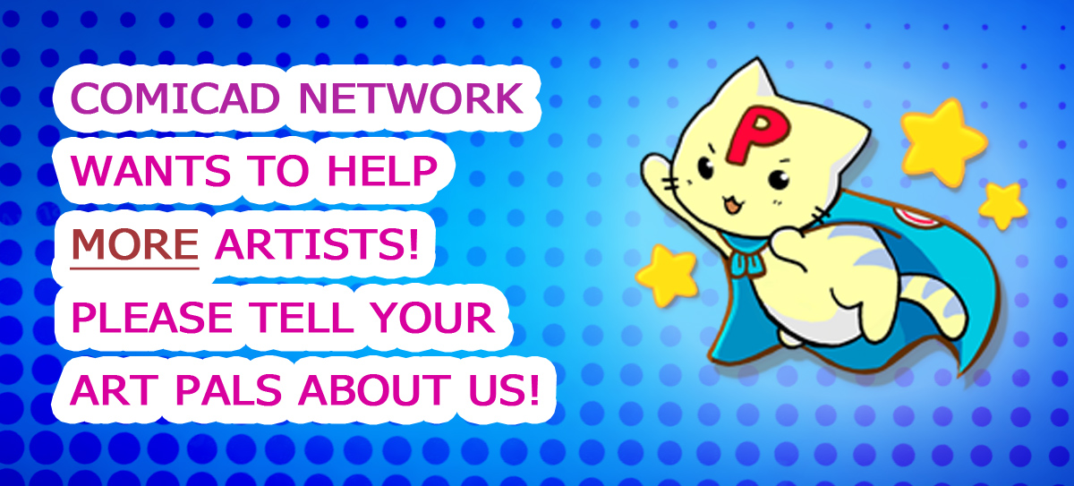 comicadnetwork's tweet photo. Times are hard. Some of our publishers have said literally that https://t.co/HiA1LYpZjL ad spaces has put food on their table for that week (from their #art & #comics). We want to do more to show support and appreciation to all creatives & artists! Help us reach them. ❤️ #comicad https://t.co/e2MRSC9Azw