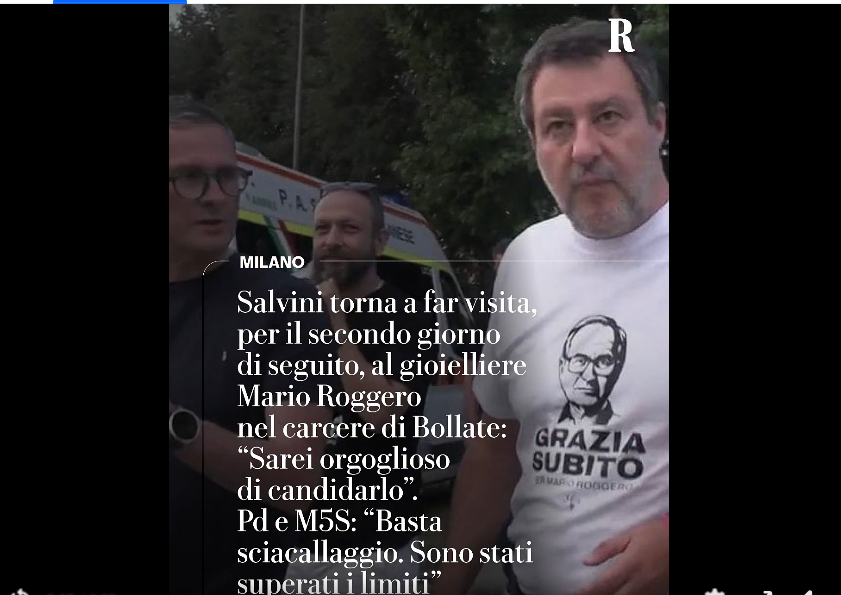 mariobianchi18's tweet photo. Il pirla è talmente pirla da non sapere che per legge quel pluriomicida è incandidabile perchè pregiudicato. 
E che sta in galera per una legge che ha fatto lui.

Ma perchè non si preoccupa di far andare i treni?☹️ https://t.co/ZyOoov7TSk