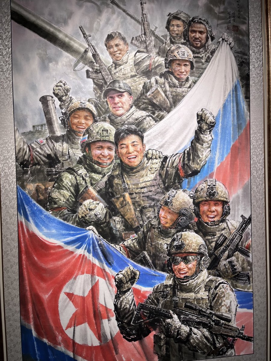 rainer_shea's tweet photo. Tribute to the DPRK’s freedom fighters, from the Victory museum in Moscow. https://t.co/4xxQokUket