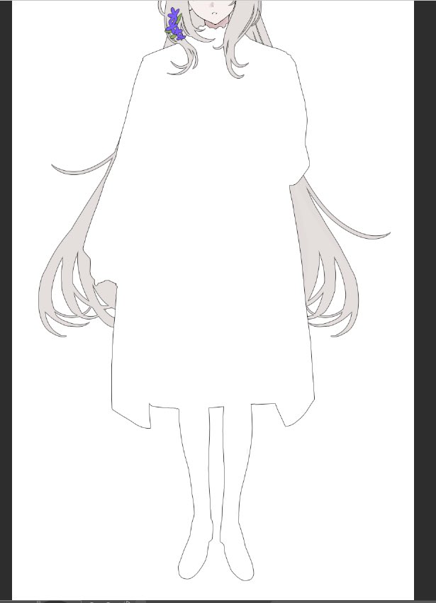 96kee11's tweet photo. 怖いか？俺の立ち絵の描き方が https://t.co/vtxkLo98f6