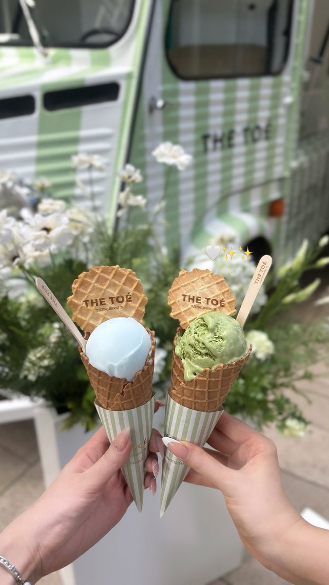 nyamimocchi's tweet photo. とっても素敵空間で行けて良かった👒🍨✨️ #thetoe https://t.co/dkTtpSJv1A