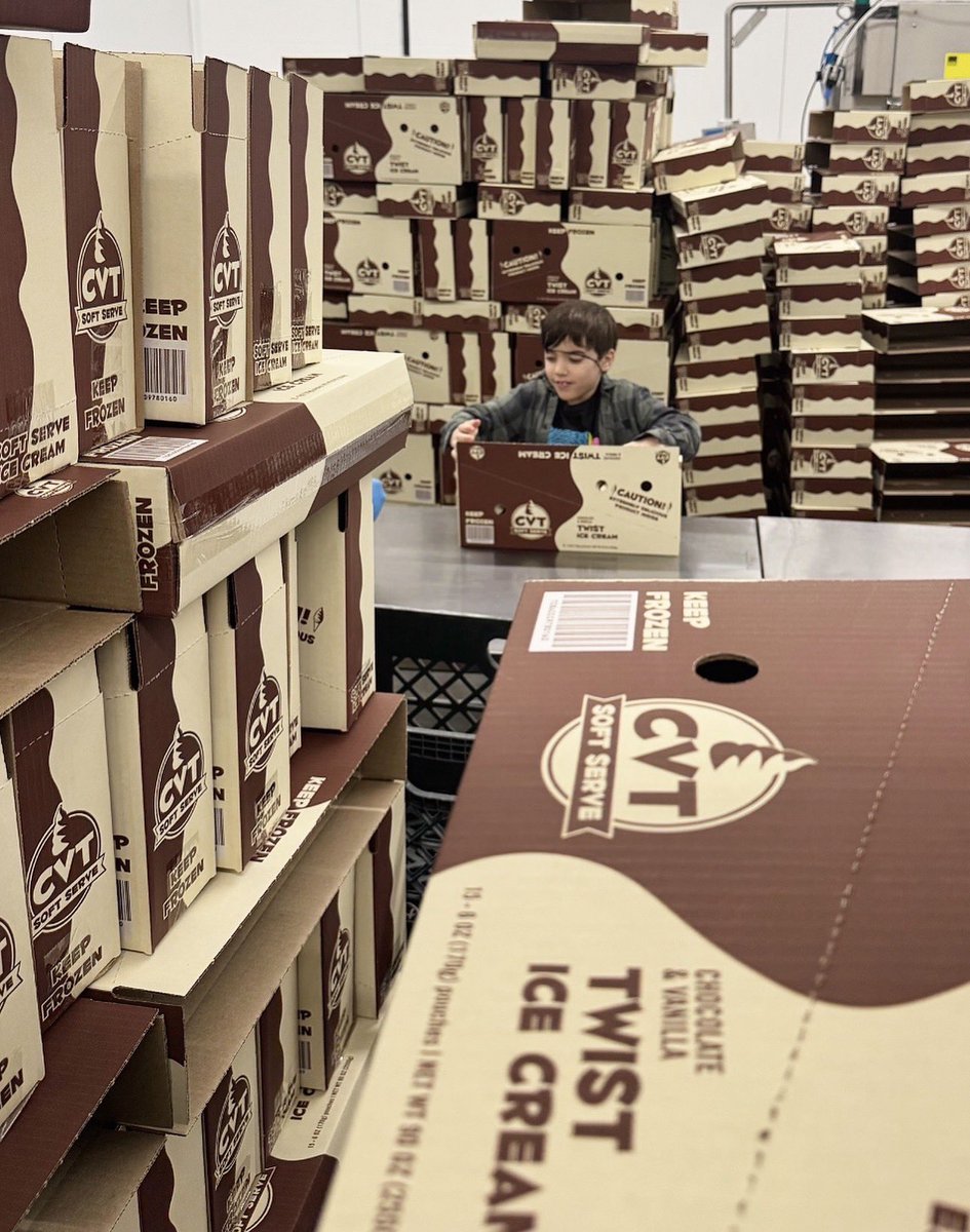 CVTSoftServe's tweet photo. Happy National Ice Cream Day to all of the weirdos who need the internet’s permission to eat ice cream today 🙄🍦

More importantly… thank you to everyone who’s kept us so busy lately. The identicals have been forced back into the factory.

HR assures me it’s “family bonding.” https://t.co/szOZgabZK0