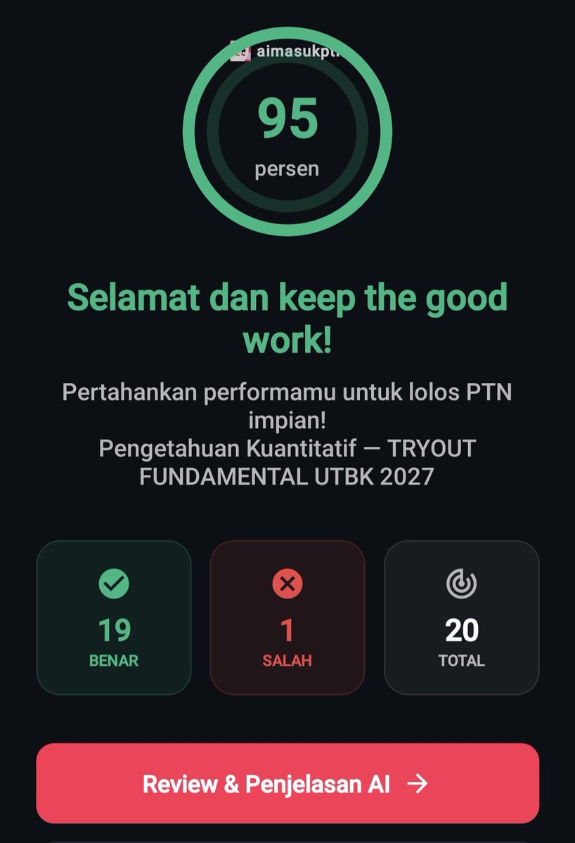 eyoydadayy's tweet photo. 19 Juli 2026 
Nyicil utbk 2027 
pk dan pbm funda alhamdulillah lumayan dehh masi inget inget bekas utbk kemarin 😔😭 #studytwt https://t.co/aYCJ5tg5a7