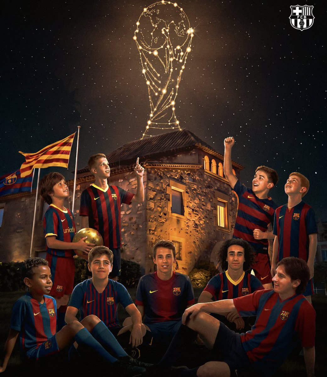 BarcaIDN's tweet photo. Bahkan Cucu yang belum debut pun di tim putih adalah lulusan La Masia https://t.co/vYL5crFGwk