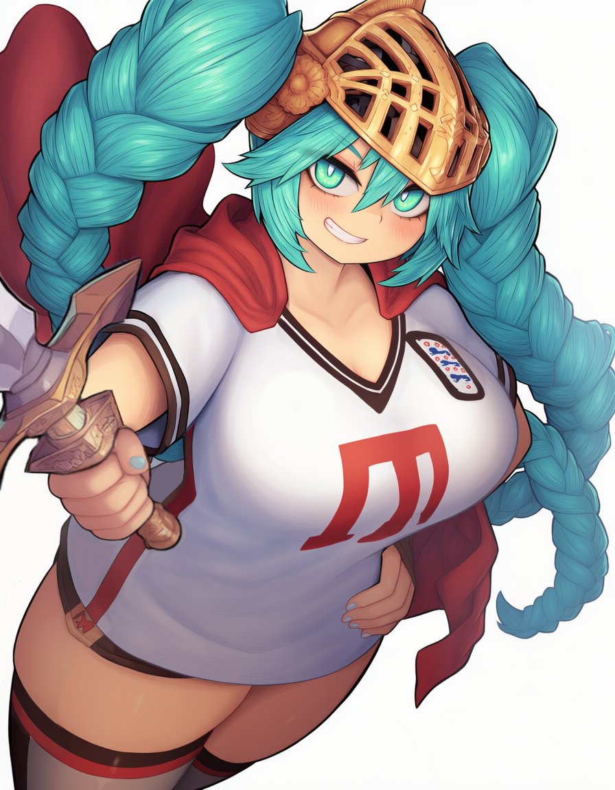 DoinakaSecond's tweet photo. イングランドミク　England Miku https://t.co/gpMk0RpYSo