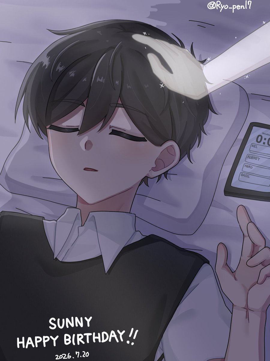 Ryo_pen17's tweet photo. HAPPY BIRTHDAY!!☀️
#OMORIFANART https://t.co/JDhsMk5V4Y
