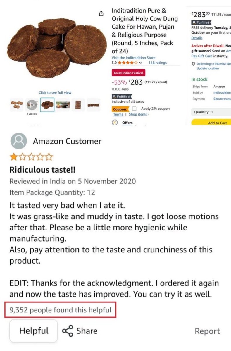 CorvoKhan's tweet photo. @RadioGenoa This is what happens when they don’t eat cow dung cake everyday. Listen indians, eat this instead of that shit so that your brains work properly. https://t.co/KBheTFkg9F