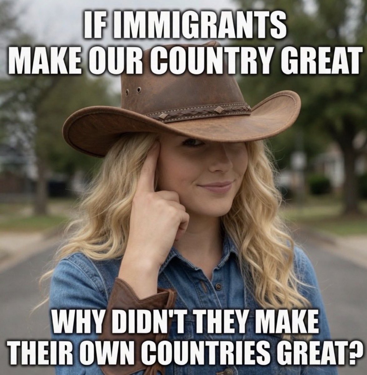 D162Michele's tweet photo. Probably because you bombed, invaded and colonised their country? https://t.co/3wYpdsQhLN