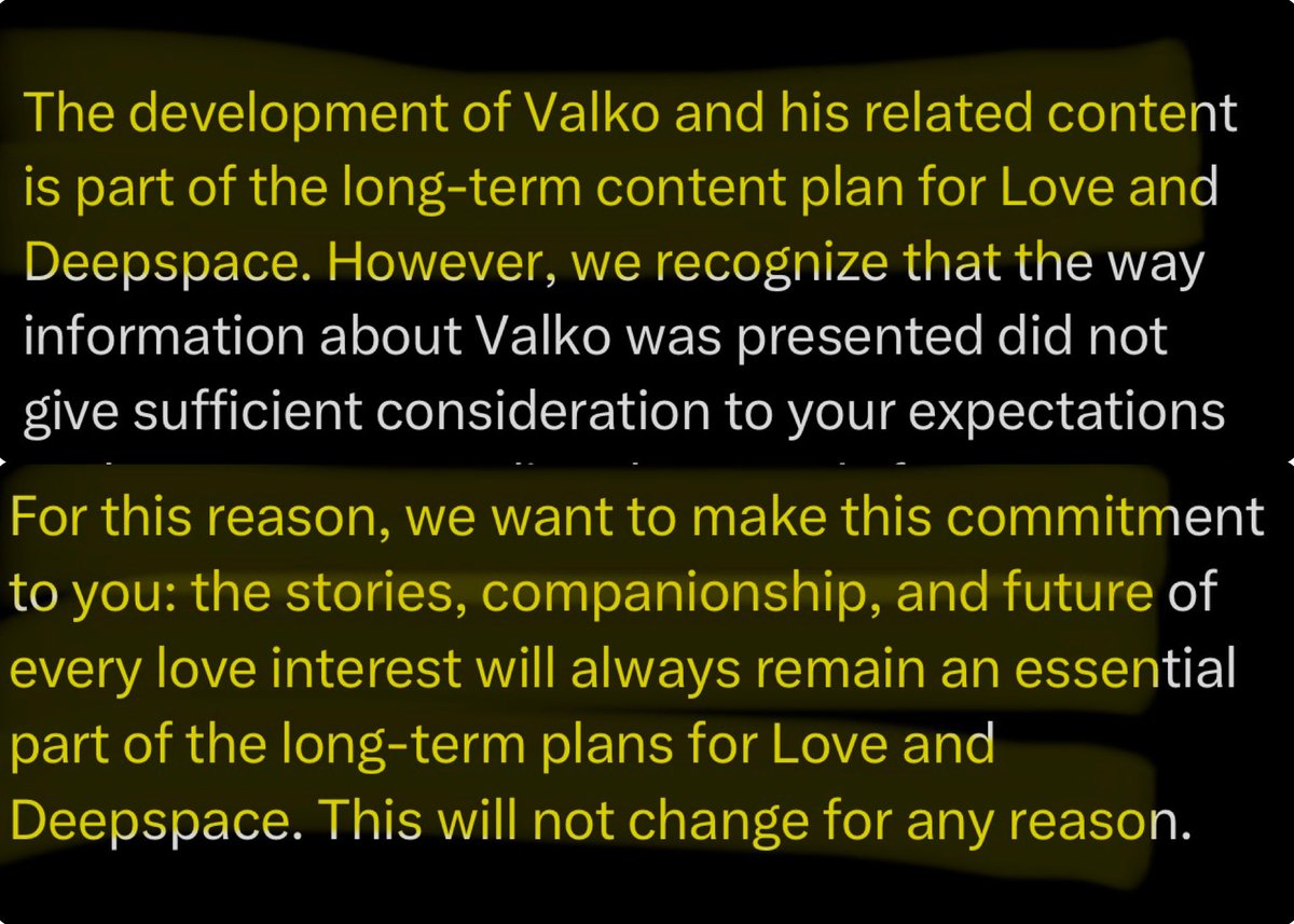 swallowedbymoss's tweet photo. We will never let you forget these words @Love_Deepspace Give us back Valko
#valkoisloved #valkoisvaluable #bringbackvalko https://t.co/6uu8RfKgD8