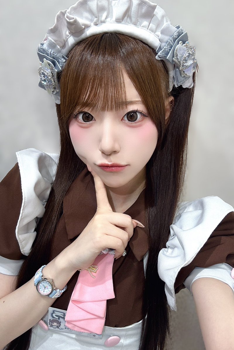 maid_tsukishiro's tweet photo. きゅるーん https://t.co/foLTMn2M64