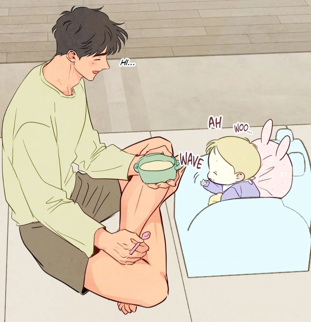 yaoiilogist's tweet photo. the way sungwoon is already greeting his baby sister by waving at taesun's belly 💔 I'M GONNA SOB 😭😭 https://t.co/tEcCz5h6jx