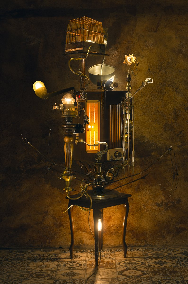 FlRATEREZ's tweet photo. Steampunk, NewSteampunk  Old Machines https://t.co/b7vq86JmX5