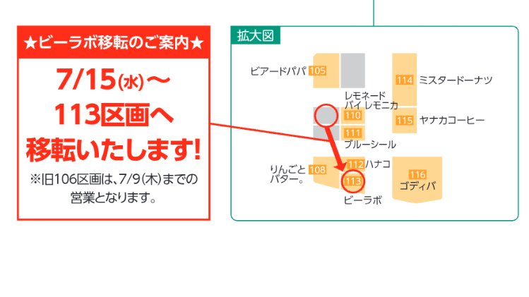 イオンモール豊川の食物販エリアに妙な動きが