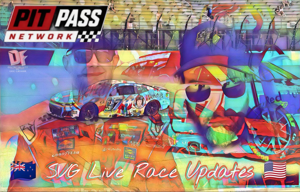 B7grWinning's tweet photo. 🇳🇿 SVG Live Race Updates 🇺🇸
Pengu Morning 🐧🌄 to all my $PENGU Platoon buddies as well
Made some #Remixed #DigitalArt #GlitchArt for my race updates tonight.
We start p8 and ran well in practice. The 97 was able to find the same speed Shane van Gisbergen found in the 71 Truck. https://t.co/FCXyYcZW5i