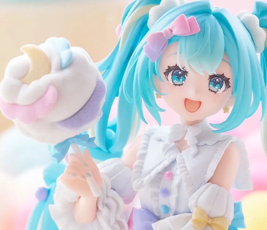 k42wKKihKBGTvXv's tweet photo. 2026年10月発売最新プライズ

『初音ミクシリーズ』 melffy  figureー コットンキャンディ ー

#最新情報　#フィギュア https://t.co/GdvQ494ZT2