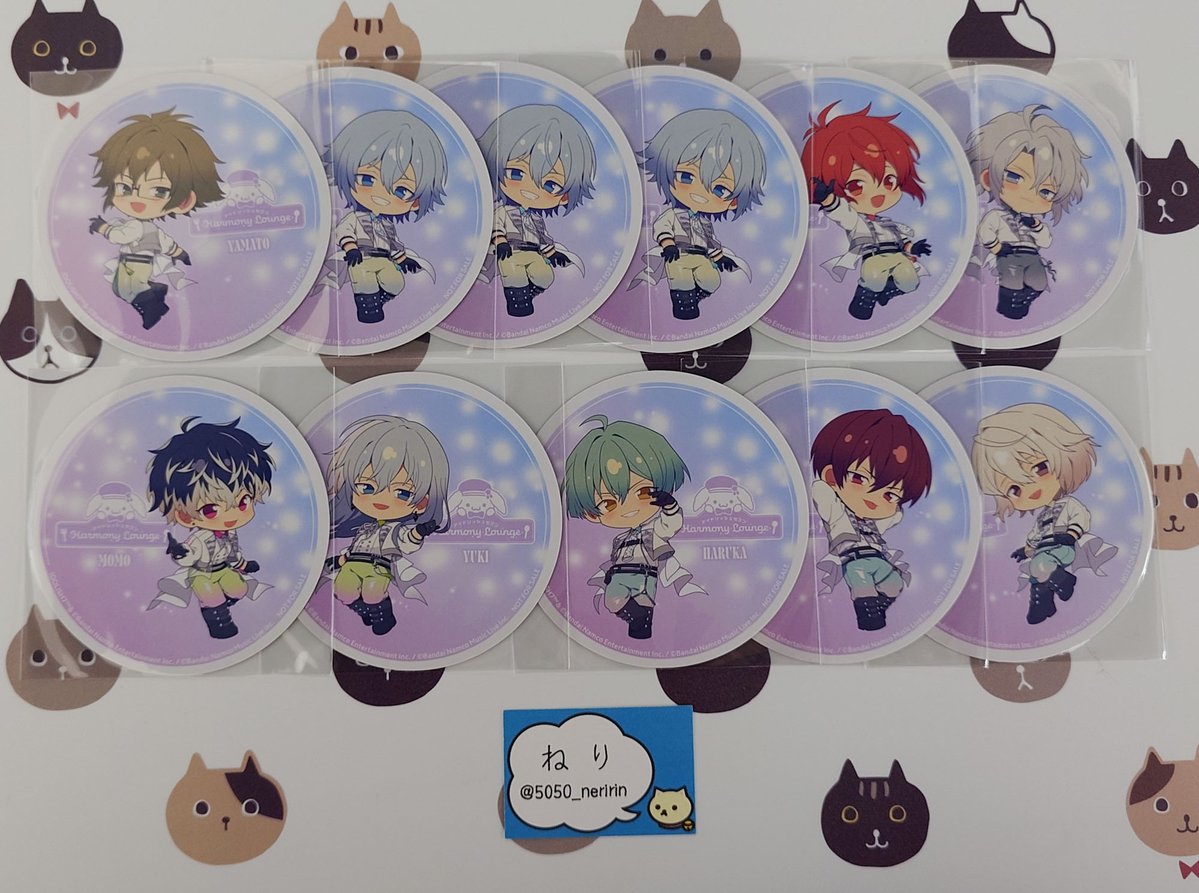 5050_neririn's tweet photo. 【交換】アイドリッシュセブン アイナナ アニカフェ Luminous Palette コースター

譲：画像1～3
求：今弾 一織

初回プロカ必読
固定ポスト日程手渡しまたは郵送
よろしくお願いいたします https://t.co/Q7Dbxp1mQ5