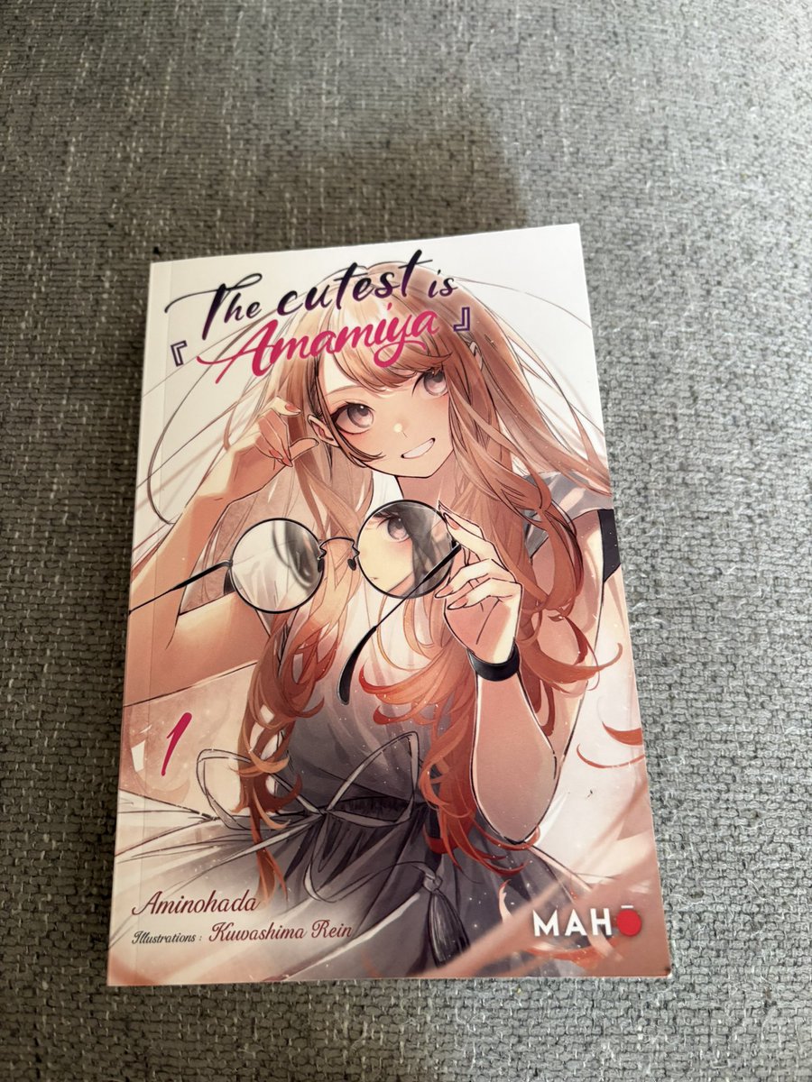 Nath_i9's tweet photo. Bah j’aurais pas parié la dessus mais très très bonne découverte The Cutest Is Amamiya, chapeau @MahoEditions d’avoir pris le risque de licencier ça en France j’espère sincèrement que ça trouvera son publique en France j’ai qu’une hâte c’est d’avoir le volume 2 https://t.co/PNuQdsOgkJ