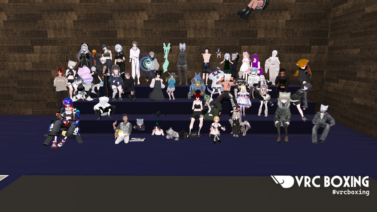 micro_tegusu's tweet photo. 公式の交流会参加させていただきました！
アップデートが入った影響か大人数でも動作が軽かった気がします！ 
デイリーミッションが個人的に熱い！
毎日コツコツ頑張ります！
トータル８万行ったのでついでに報告しておきます！
#vrcboxing https://t.co/2Y7LZsCiJ7