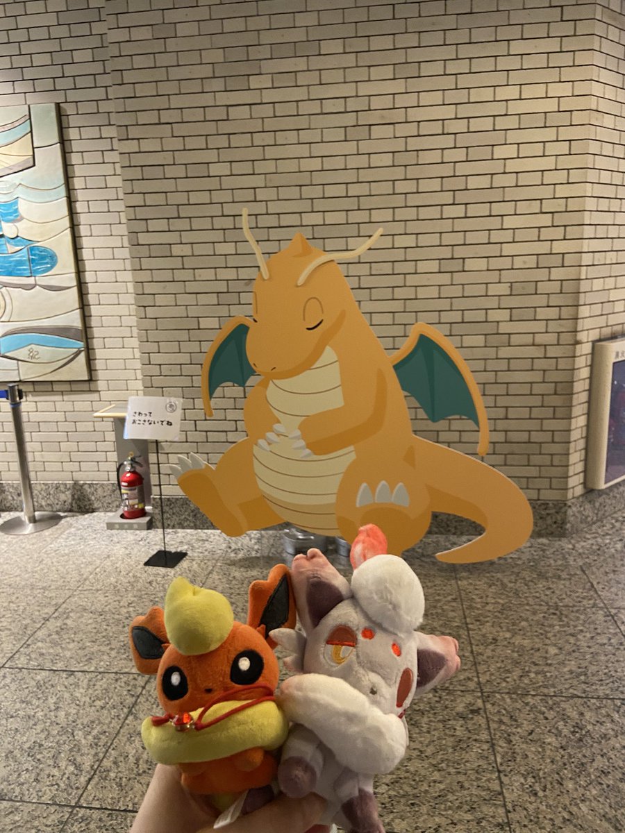 カイリュー！！ こういう所に普通に居るの！！良い！