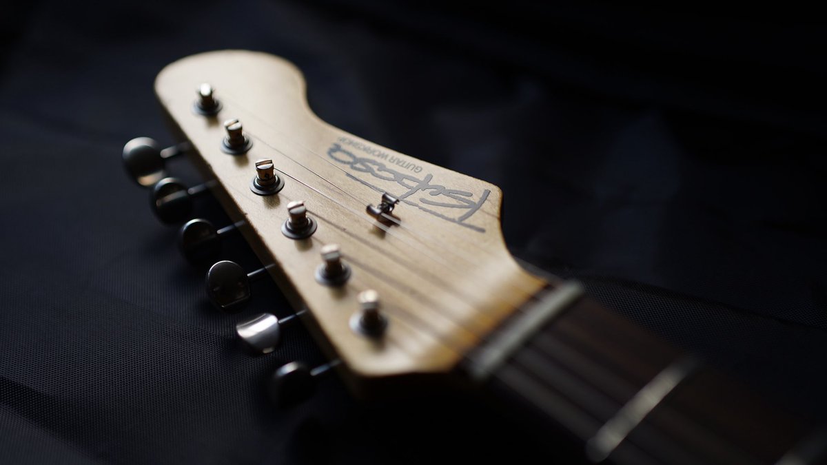 Kalm_25's tweet photo. ストラトシェイプに色々議論がある時世ですがmy new gear... 
tsubasa guitar workshop https://t.co/LPPRqo0SYl