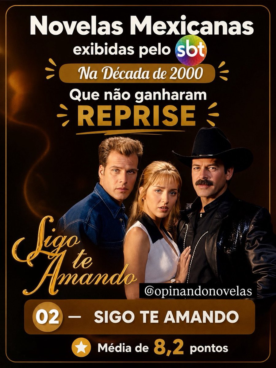 OpinandoNovelas's tweet photo. Estou fazendo diversos post no Instagram, e fico impressionado, que o #SBT fez tanto descaso das novelas que exibiu na década de 2000, é incrível como quase nenhuma ganhou reprise… #Kassandra, #SigoTeAmando, #MariaIsabel, #CoracaoSelvagem, #Camila, e deram boa audiência. https://t.co/kYdOHA2OvO