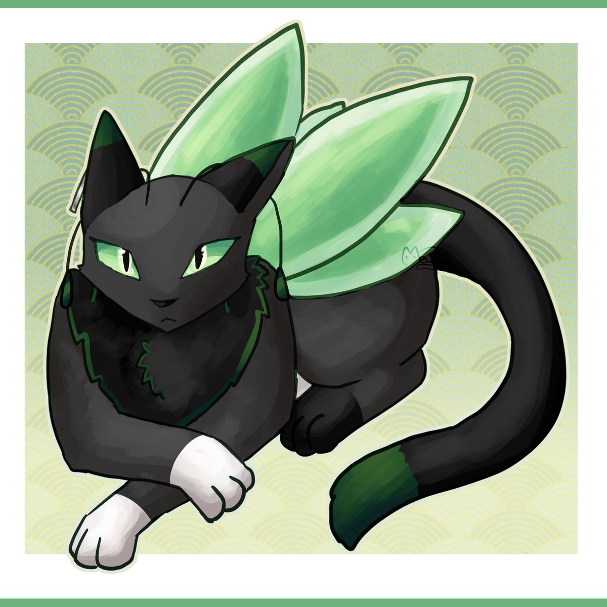thecatscache's tweet photo. cardd/com info in bio! Art Fight attacks ahoy!! A friend's Mothcat :) #fantasyart #fantasyartwork #oc #character #closedspecies #lorekeeper #arpg #mothcat #mothcats #artfight #cat #moth #artfight2026 https://t.co/sHcTsX19Fr