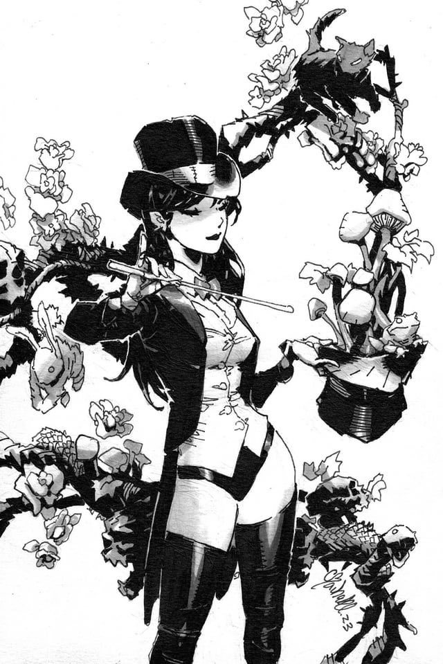 WonderKesha's tweet photo. Zatanna by Chris Bachalo https://t.co/dyPdEixNyC