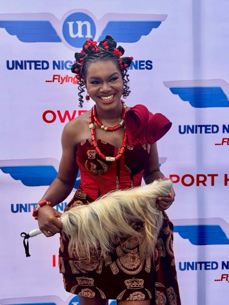 Cyndee649's tweet photo. Present for Abuja Igbo fest 2026
Going for best dress 
@flyunitedng 
@Abujaigbofest https://t.co/LSWQbYBbKH