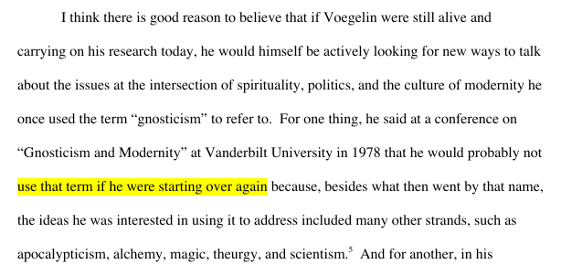 Ne_pas_couvrir's tweet photo. The early Hess → Marx → post-Marx framework is Spinozist monism. 
There is no Gnosticism in that framework. 
Those who call it Gnostic are smuggling ordinary features of an immanent monist system into the category. 
Even Voegelin later backed away from the term. https://t.co/HIxfVqd6rB