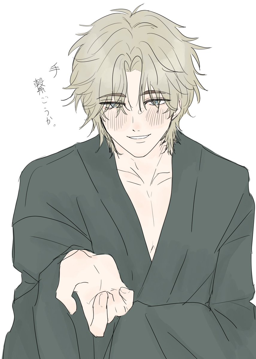 memen4l's tweet photo. #深夜のほろ酔い男子 
緩く落書きしてたやつ
きっとエスコートしてくれるよ珀くんは https://t.co/Vh88DNAKnI