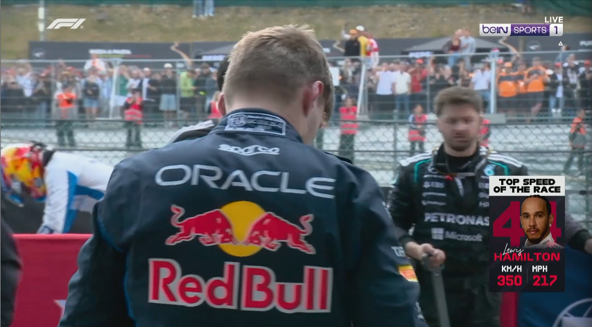 BehindTheGP's tweet photo. Bukan hasil yang mengesankan bagi Verstappen, namun kopling Sigra dan baterai RB22 hanya sanggup membawanya finis P3. https://t.co/CQmSfEATv6