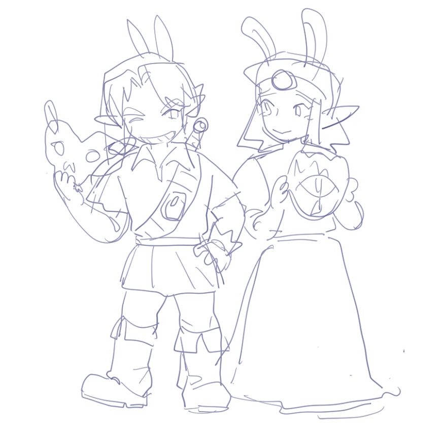 helikasei's tweet photo. quick sketches for warmup. might polish this someday 🤔 https://t.co/NkoWUDpyvd