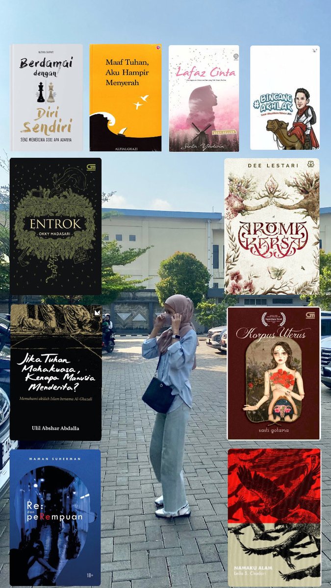 ttikaaaaa_'s tweet photo. Aku dan buku📚🤏 https://t.co/UYfoEsBB5Y